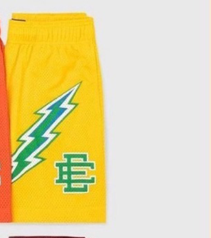 Best Replica Eric Emanuel Double Lightning Shorts New Color 10 Colors - Colareps