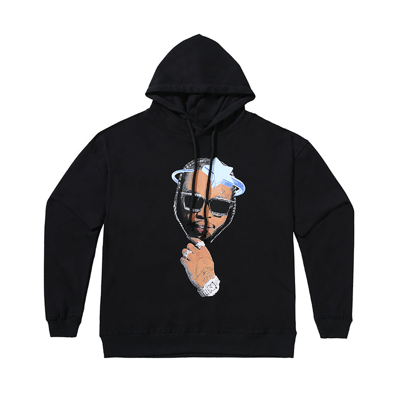Best Replica Vlone x Pop Smoke Hoodie 6680 - Colareps