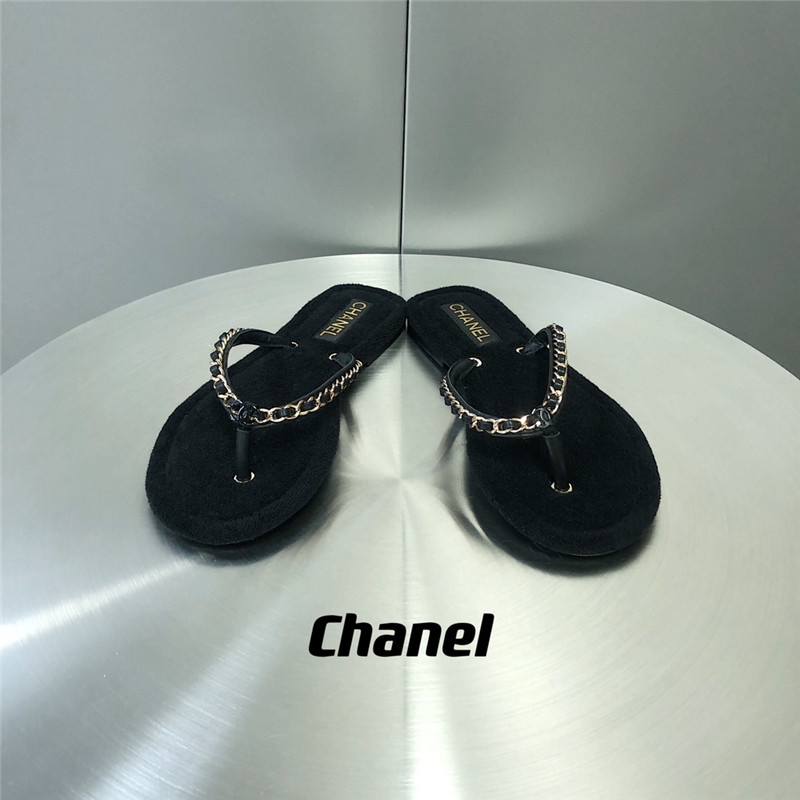 Best Replica chanel chain flip flops - Colareps