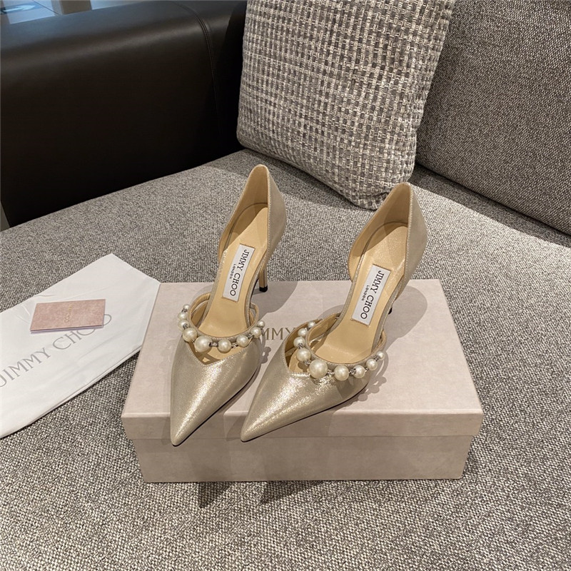 Best Replica jimmy choo high heel pearl sandals - Colareps