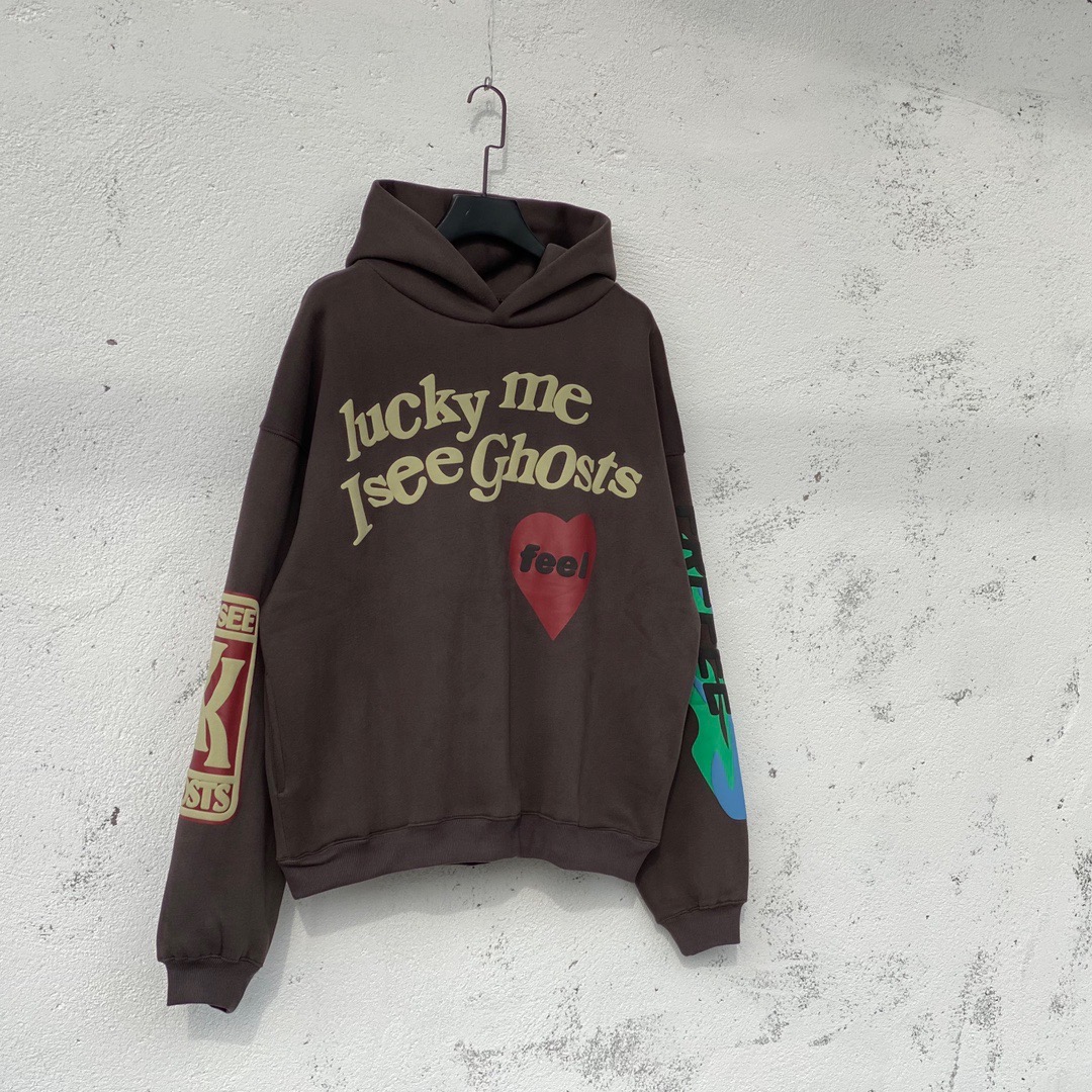 Best Replica 1:1 quality CPFM foaming print heart logo hoodie- - Colareps