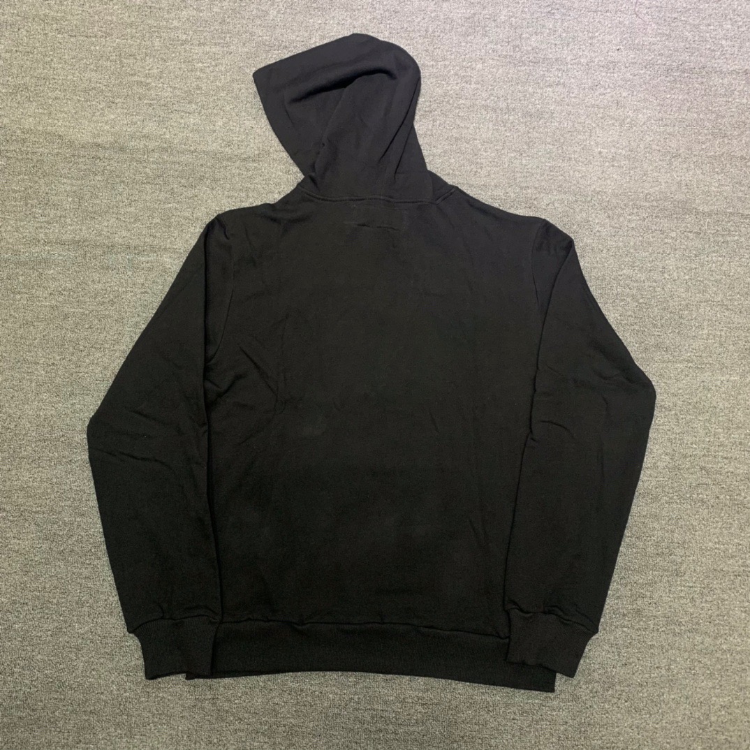 Best Replica Young Thug Sp5der-Black letters, red cobweb, black hoodie - Colareps
