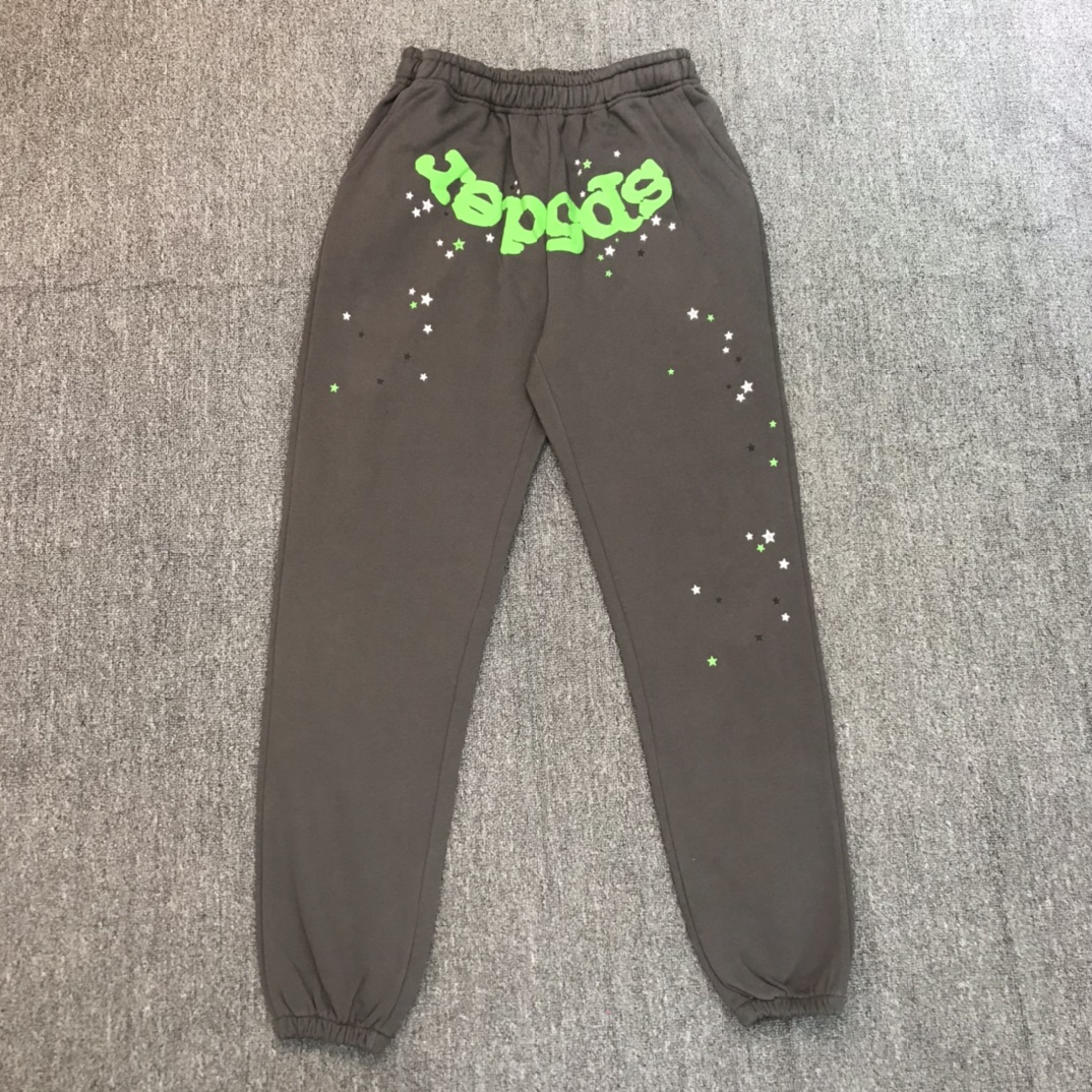 Best Replica Positive Green Letter Print Pants - Colareps