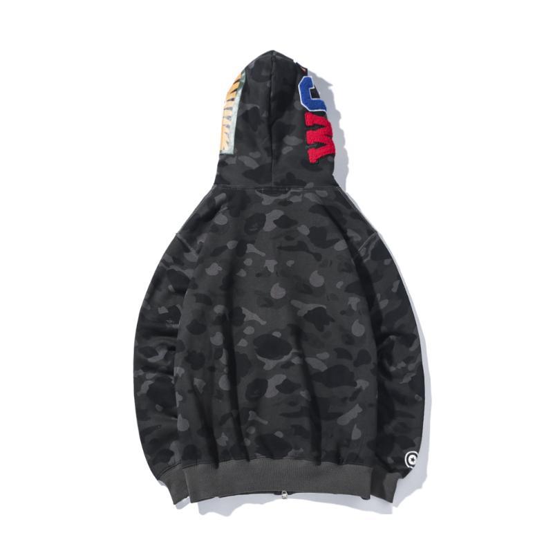Best Replica BAPE 1st Camo Shark Full Zip Hoodie - Colareps