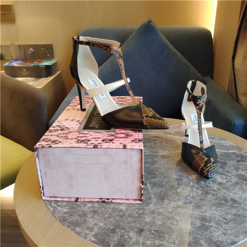Best Replica jimmy choo saoni 100 snake-print leather pumps - Colareps