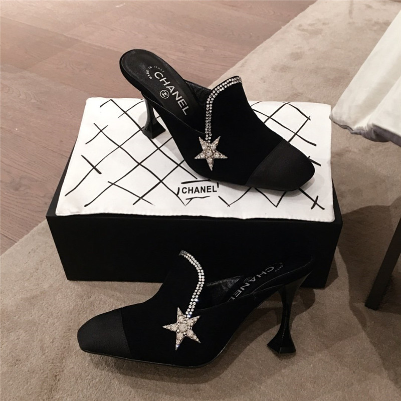 Best Replica chanel heels sandals block - Colareps