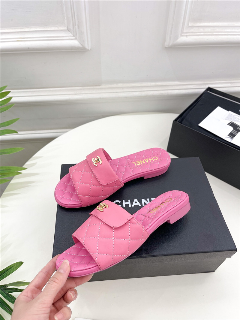 Best Replica Chanel counter classic double C buckle slippers - Colareps