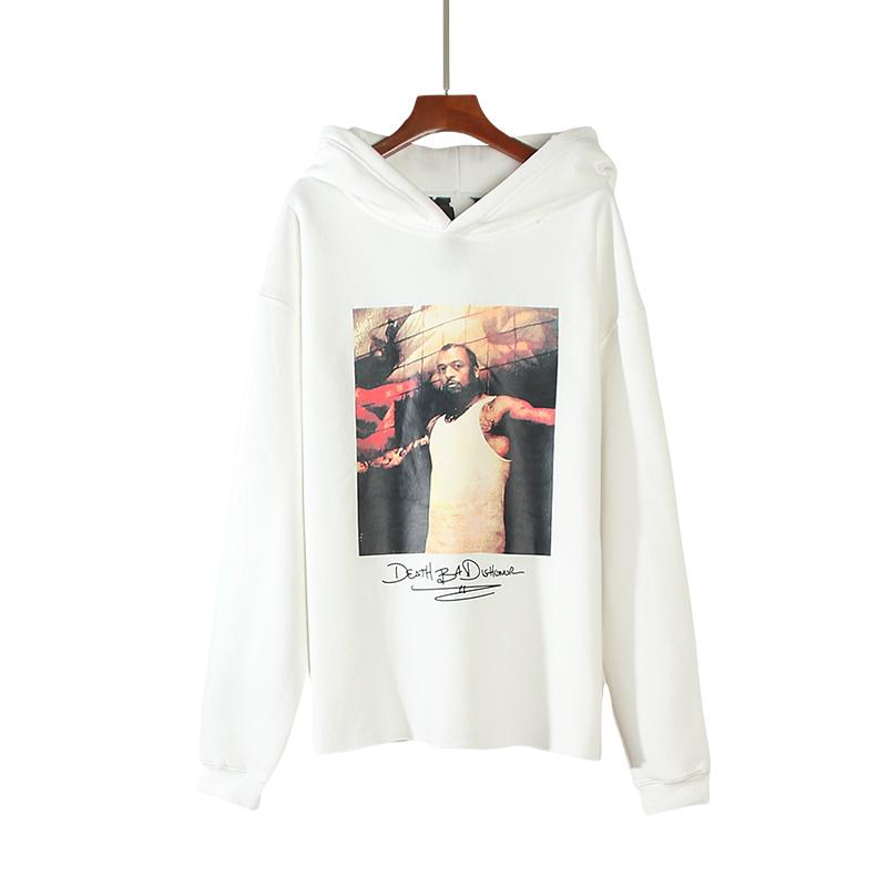 Best Replica VLONE Big Meech BMF plus thickening White Hoodie - Colareps