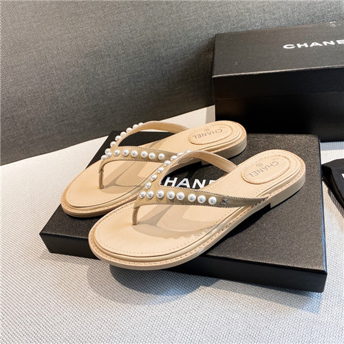 Best Replica chanel pearl flip-flops - Colareps