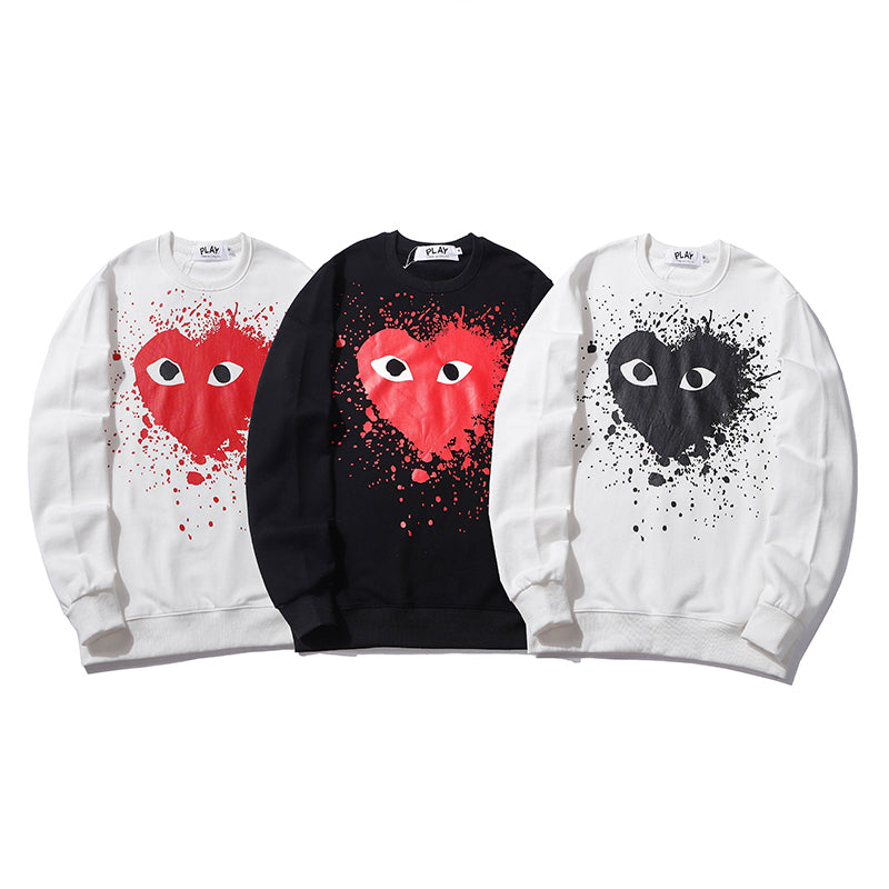 Best Replica Play Comme Des Garcons Heart Hoodie 3104 - Colareps