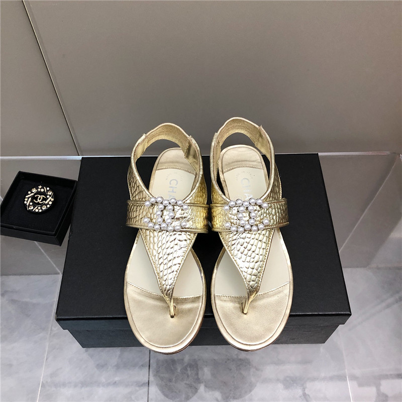 Best Replica chanel flat sandals - Colareps
