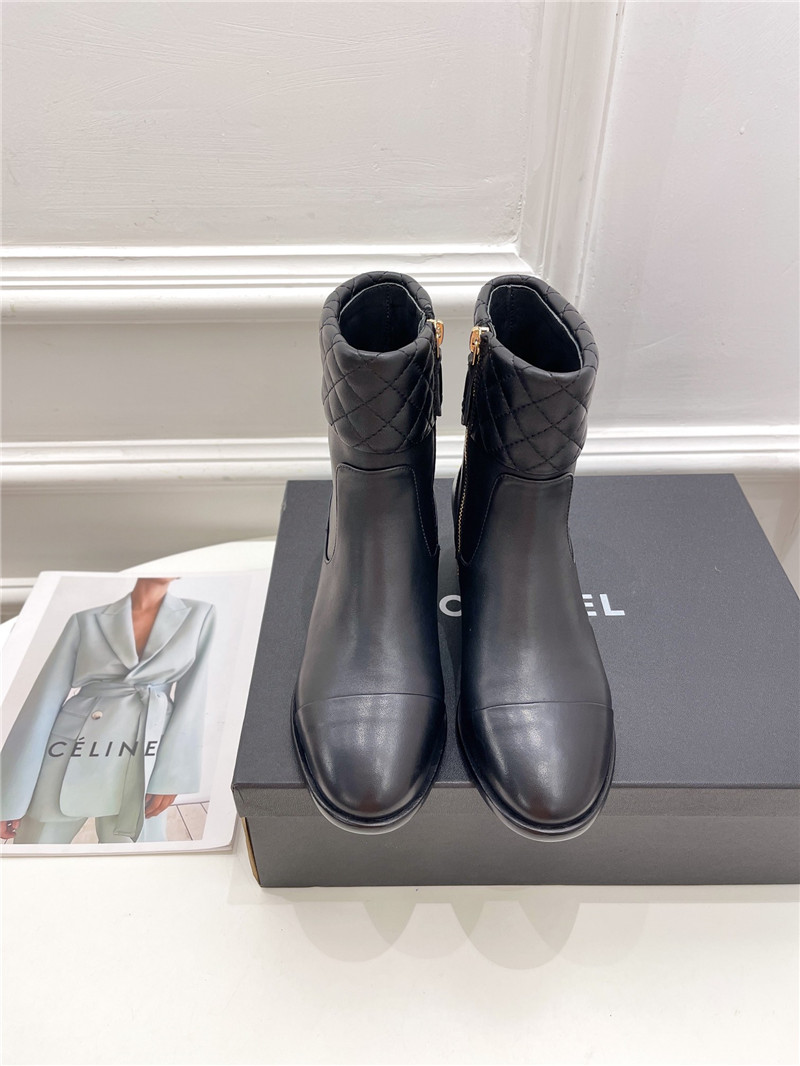 Best Replica Chanel rhombus ankle boots - Colareps