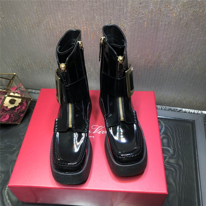 Best Replica Roger vivier platform ankle boots - Colareps