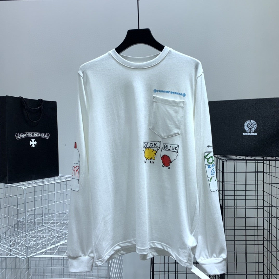 Best Replica Chrome Hearts Long Sleeve Shirt - Colareps