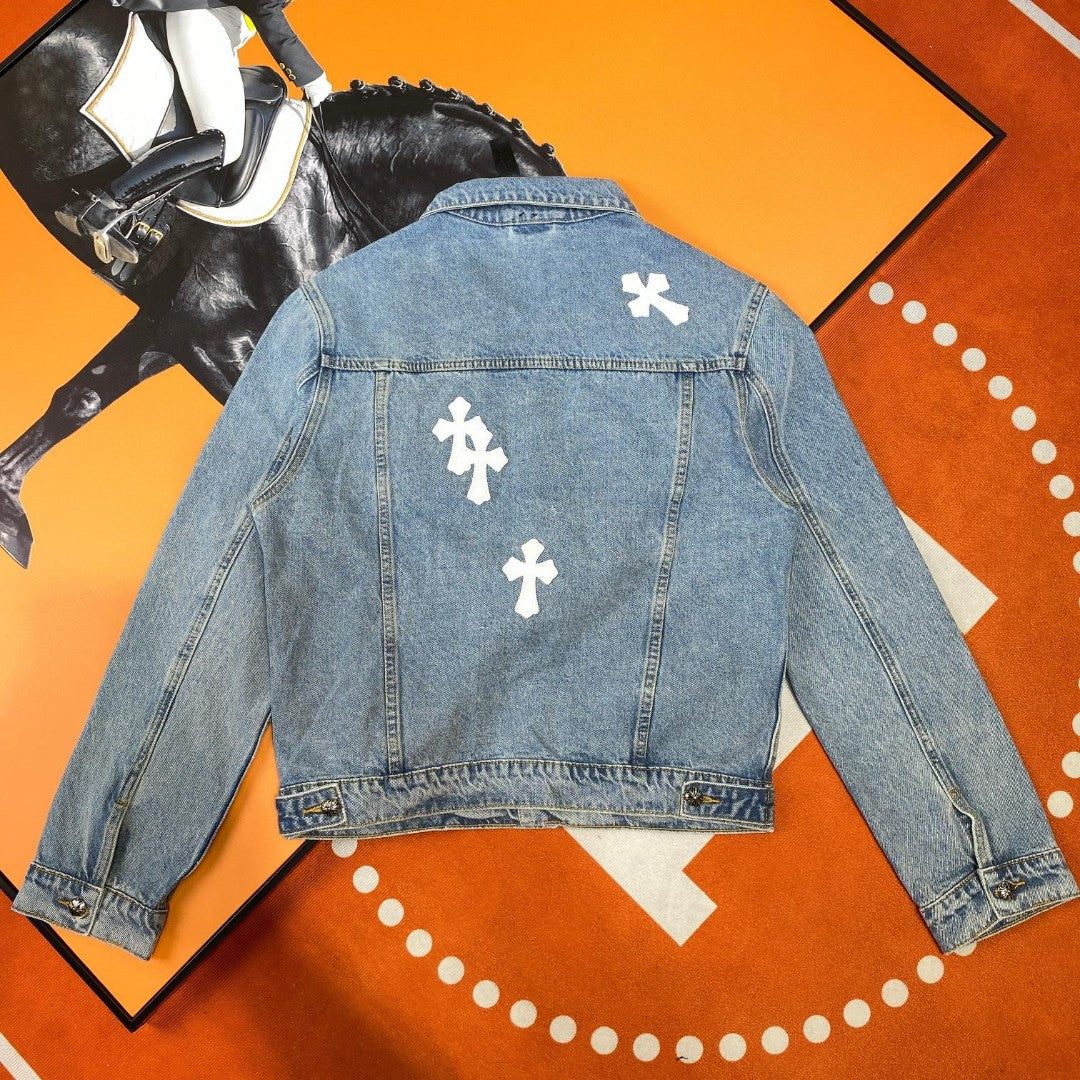 Best Replica Chrome Hearts Denim Jacket - Colareps