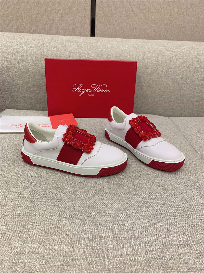Best Replica Roger vivier new diamond buckle casual shoes - Colareps