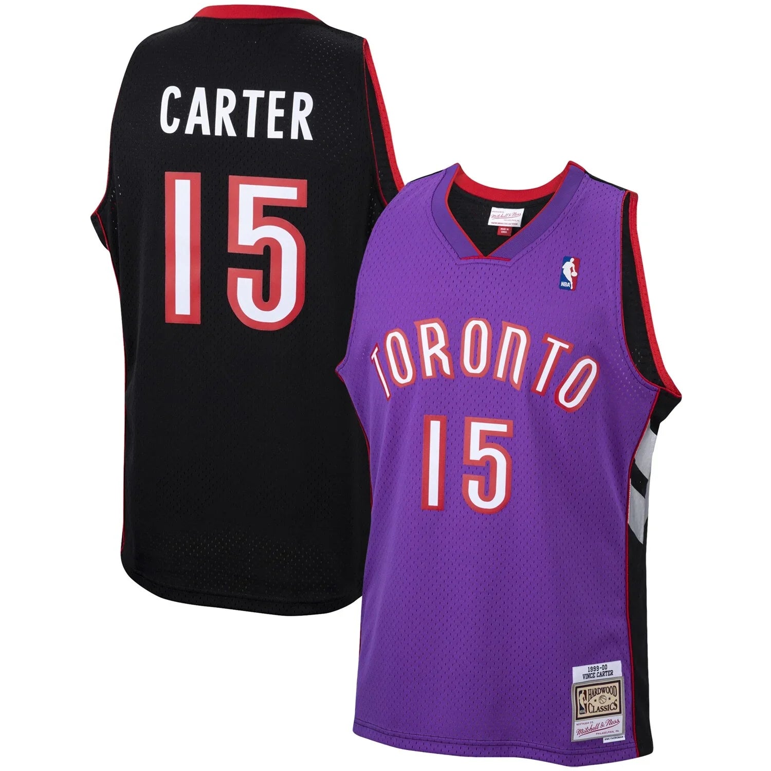 Best Replica VINCE CARTER TORONTO RAPTORS THROWBACK JERSEY (HEAT APPLIED) - Colareps