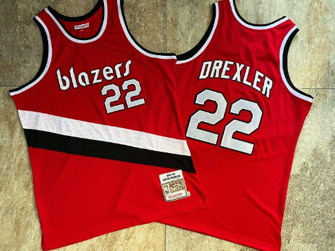 Best Replica CLYDE DREXLER PORTLAND TRAIL BLAZERS THROWBACK JERSEY - Colareps