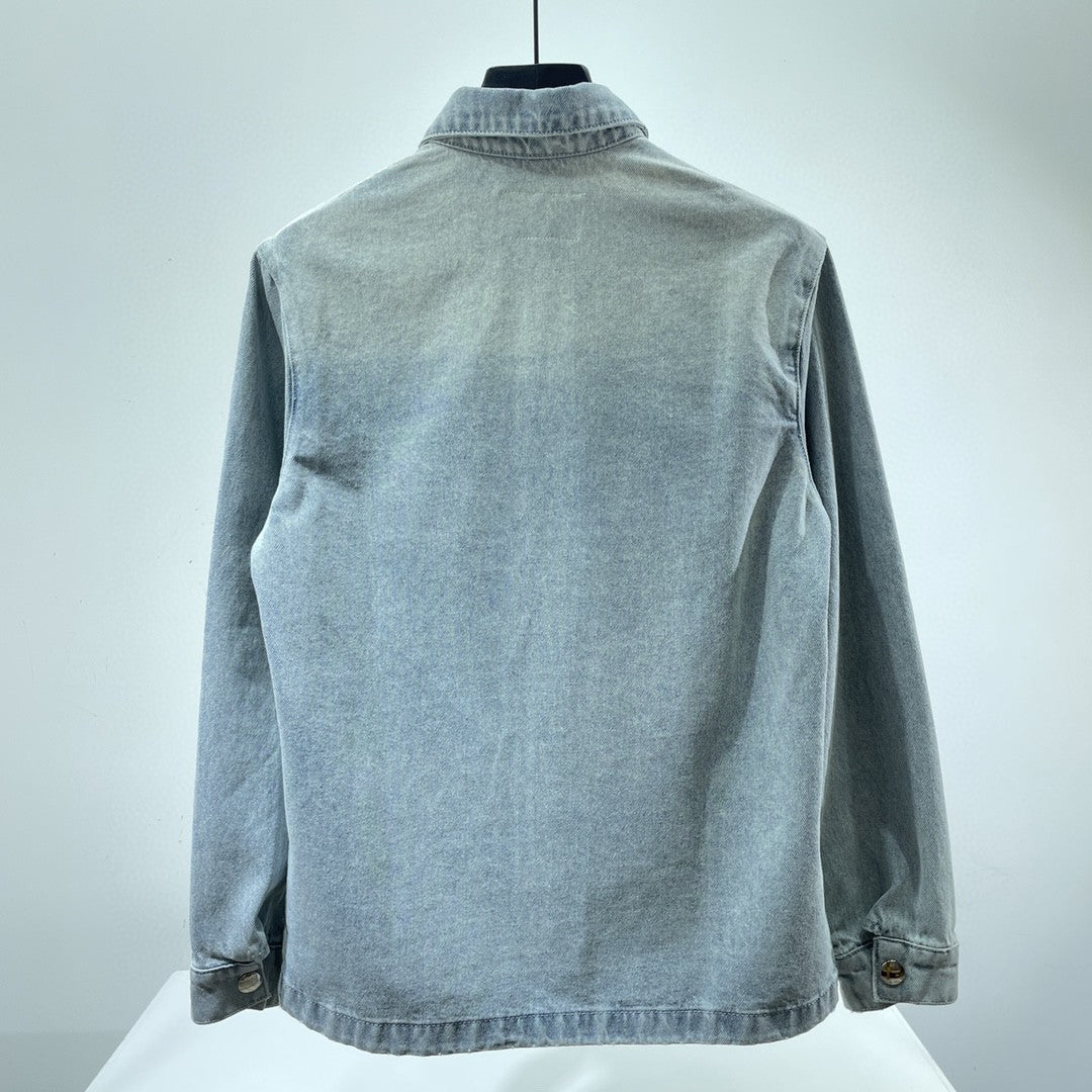Best Replica Chrome Hearts Denim Shirt - Colareps