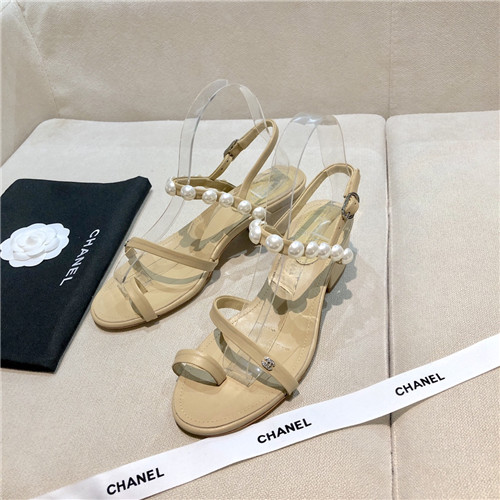 Best Replica chanel chunky heel sandals - Colareps