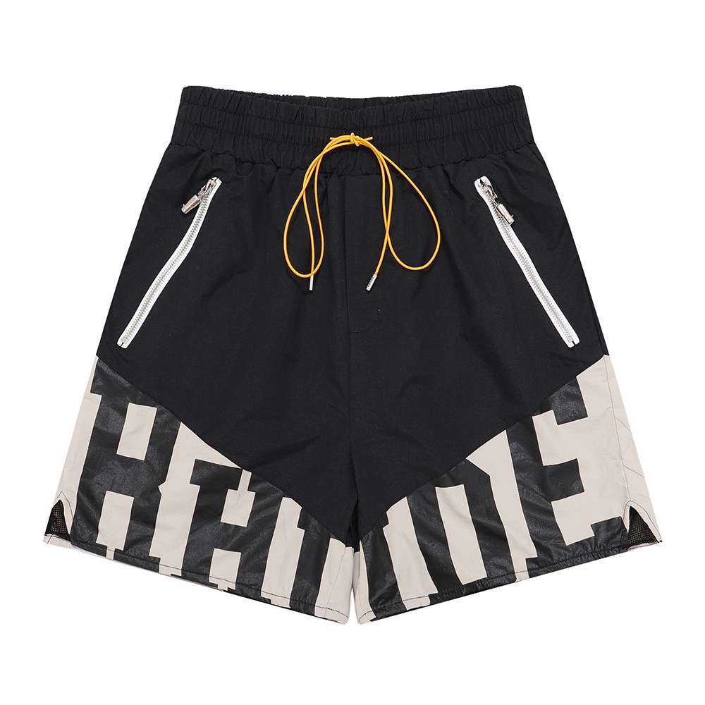 Best Replica Clashing letter drawstring shorts - Colareps