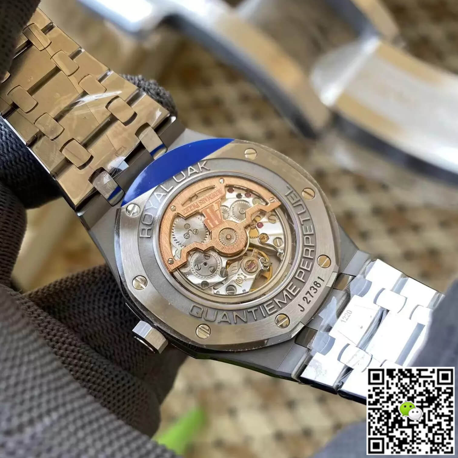 Best Replica Replica Audemars Piguet Royal Oak 26606ST.OO.1220ST.01 1:1 Best Edition APS Factory Green Dial - Colareps
