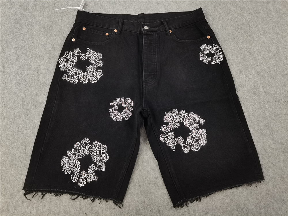 Best Replica Replica Denim Tears Kapok rhinestone denim shorts 2 colors - Colareps