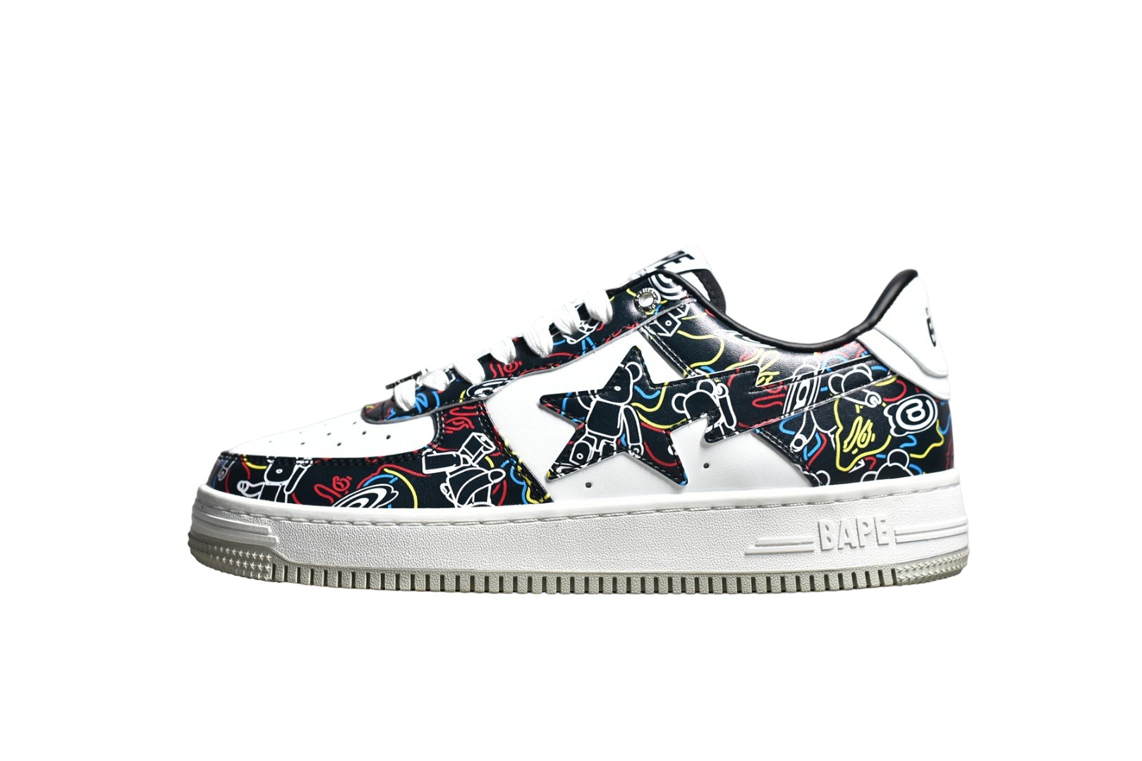 Best Replica A Bathing Ape Bape Sta x Medicom Toy Bearbrick Camo Black - Colareps