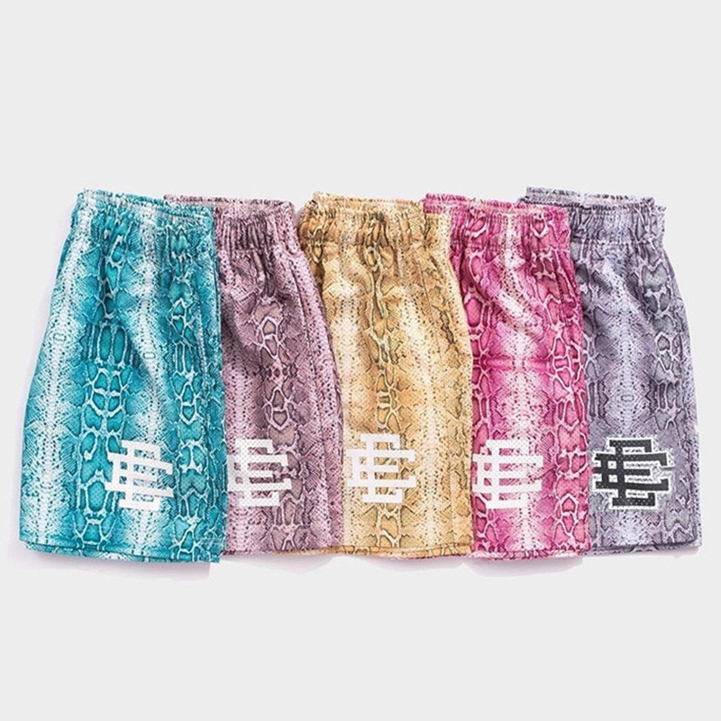 Best Replica Eric Emanuel serpentine logo shorts - Colareps