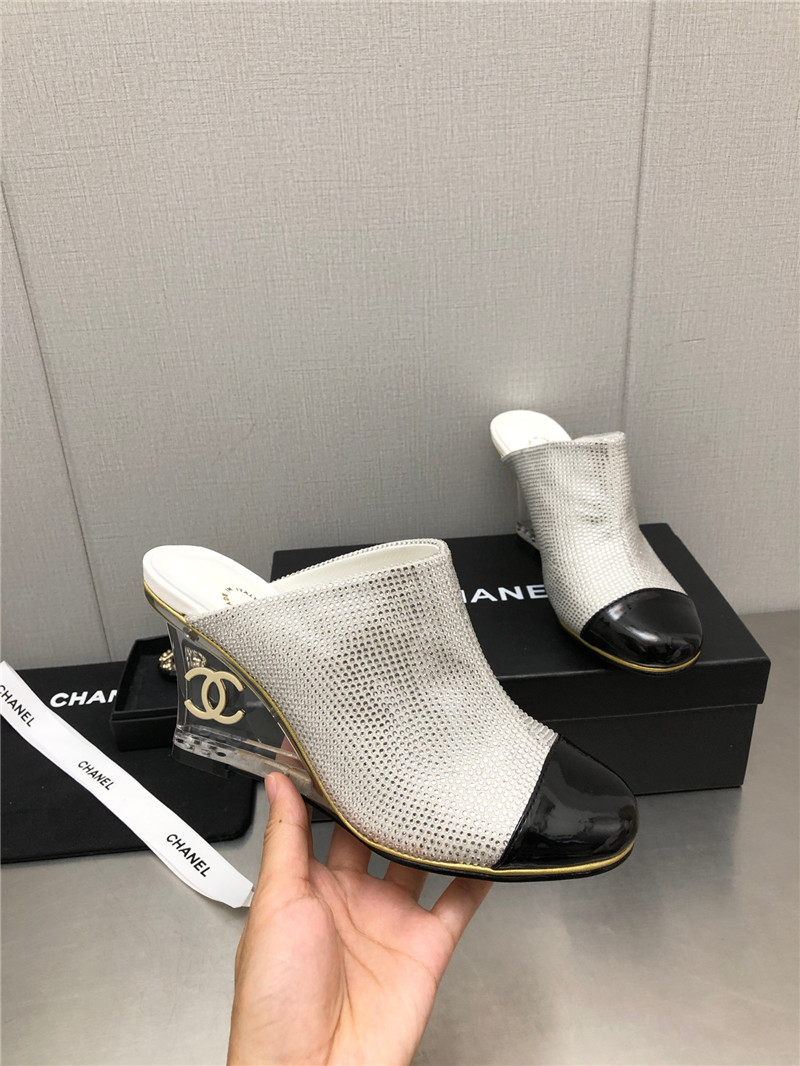 Best Replica Chanel counter catwalk platform slippers - Colareps