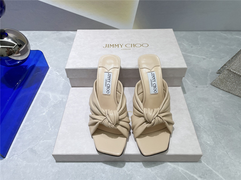 Best Replica jimmy choo bow heels dupe square toe bow sandals - Colareps