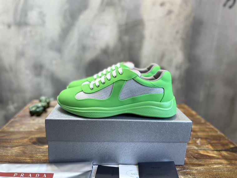 Best Replica PRADA AMERICA S CUP SOFT RUBBER AND BIKE FABRIC SNEAKERS   PRS047 - Colareps