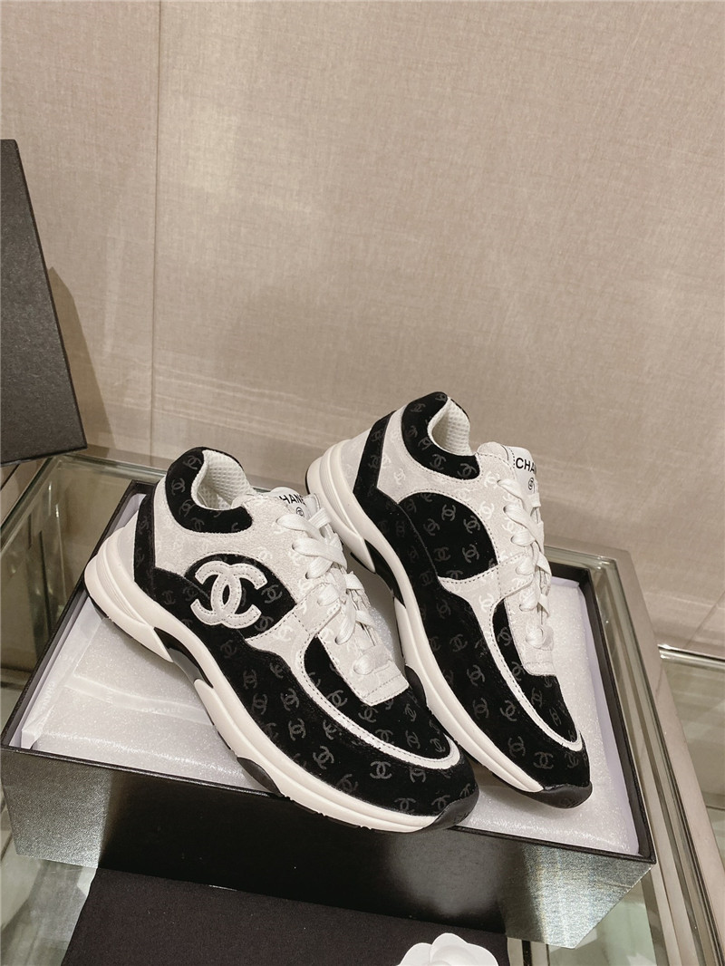 Best Replica chanel logo sneakers womens - Colareps