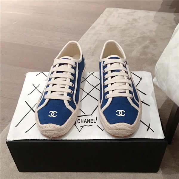 Best Replica chanel canvas shoes replica shoes - Colareps