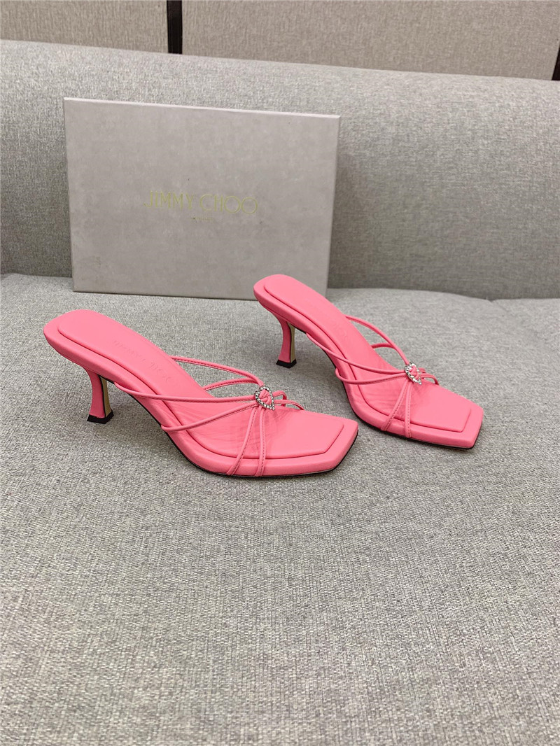 Best Replica Jimmy Choo Heeled Slides - Colareps