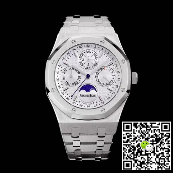 Best Replica Replica Audemars Piguet Royal Oak 26574ST.OO.1220ST.001 1:1 Best Edition APS Factory White Dial - Colareps