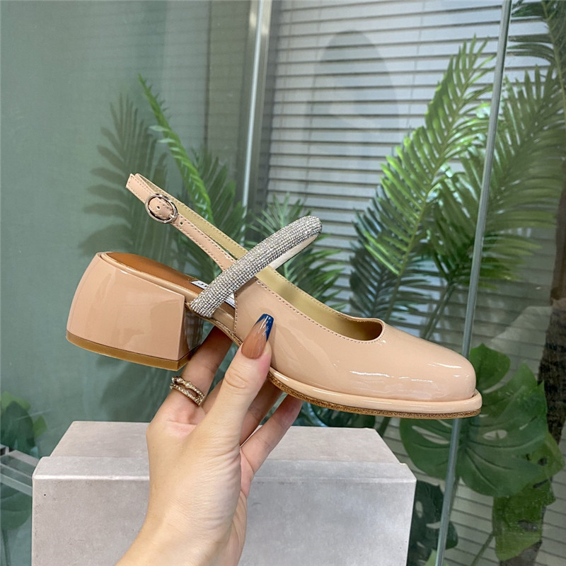 Best Replica Jimmy Choo joezie series flat square toe shoes - Colareps