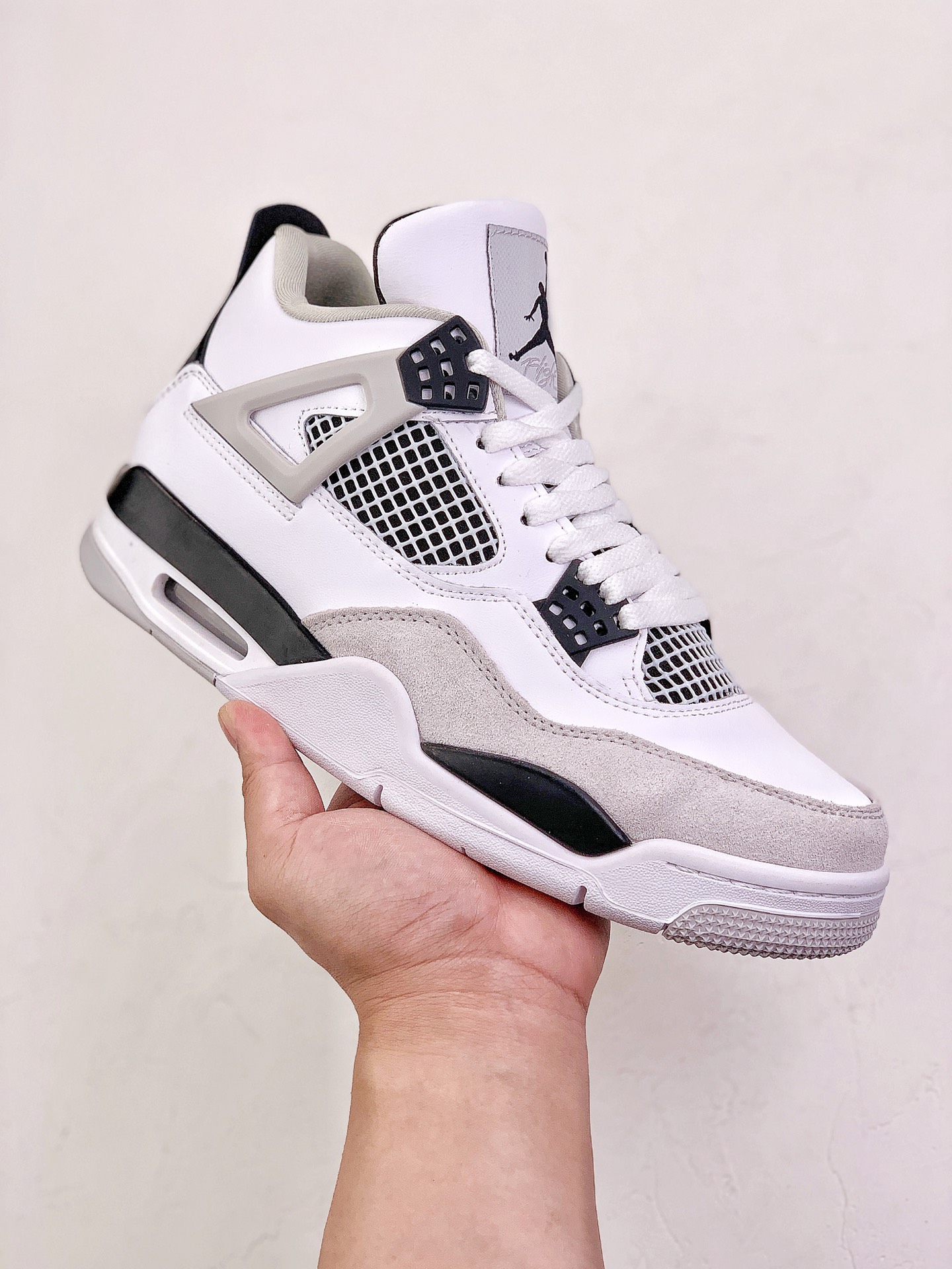Best Replica Jordan 4 Retro Military Black Extended Size - Colareps