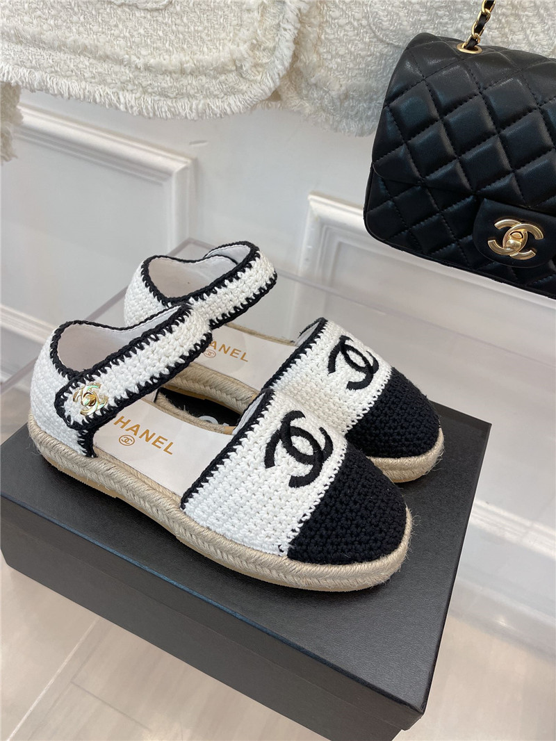 Best Replica chanel hand woven sandals - Colareps