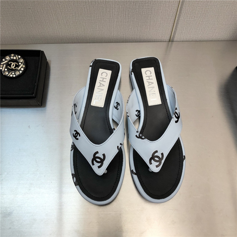 Best Replica chanel logo slippers womens - Colareps