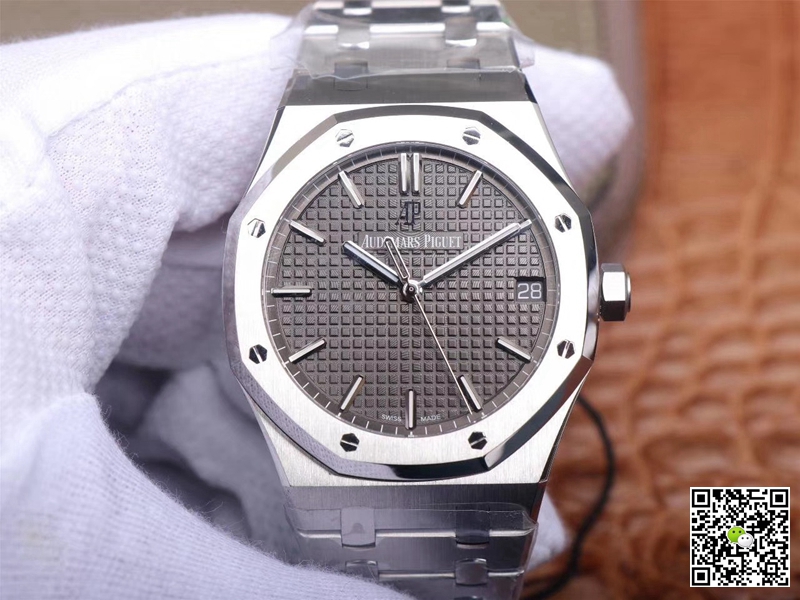 Best Replica Replica Audemars Piguet Royal Oak 15500ST.OO.1220ST.02 1:1 Best Edition ZF Factory Gray Dial Swiss ETA4302 - Colareps
