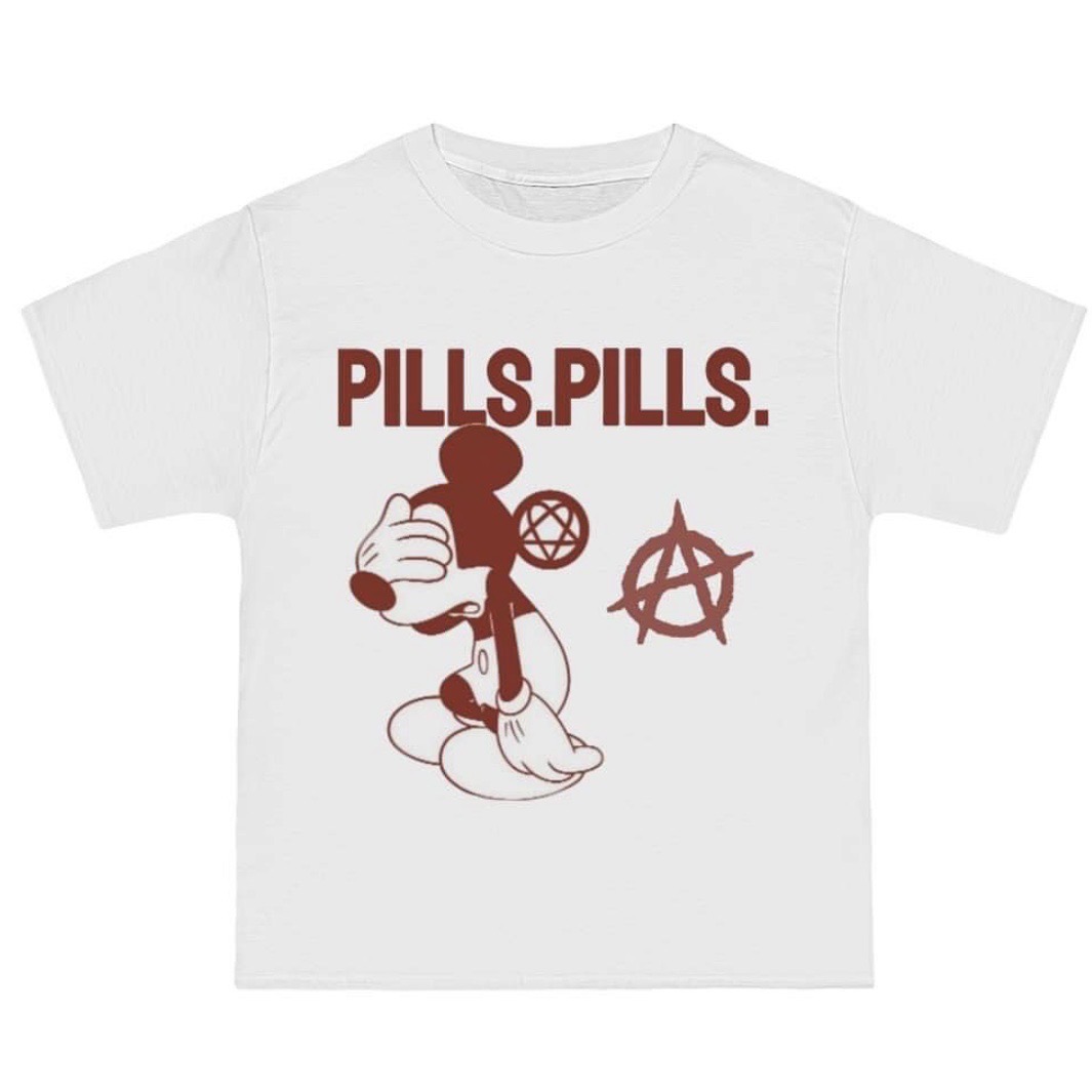 Best Replica 1:1 quality version Reverted PILLS tee - Colareps
