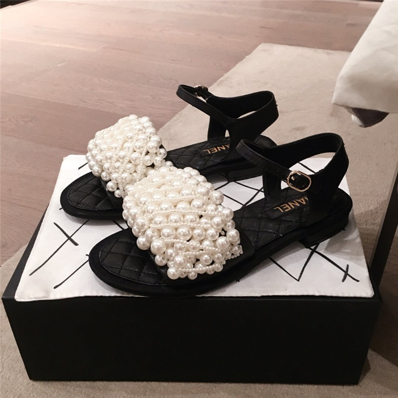 Best Replica chanel pearls sandals - Colareps