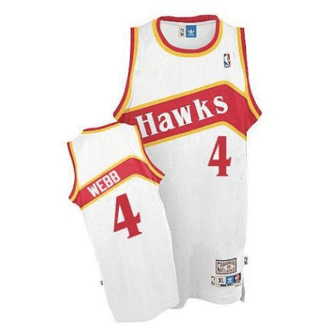 Best Replica SPUD WEBB ATLANTA HAWKS THROWBACK JERSEY - Colareps
