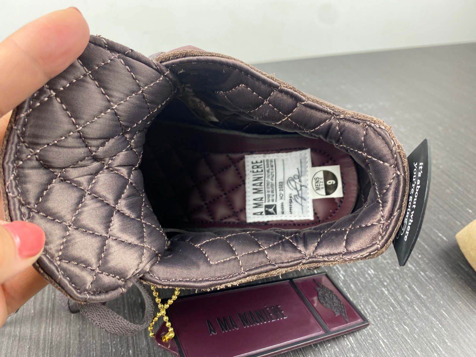 Best Replica Jordan 4 Retro A Ma Maniére Violet Ore Extended size 14 - Colareps
