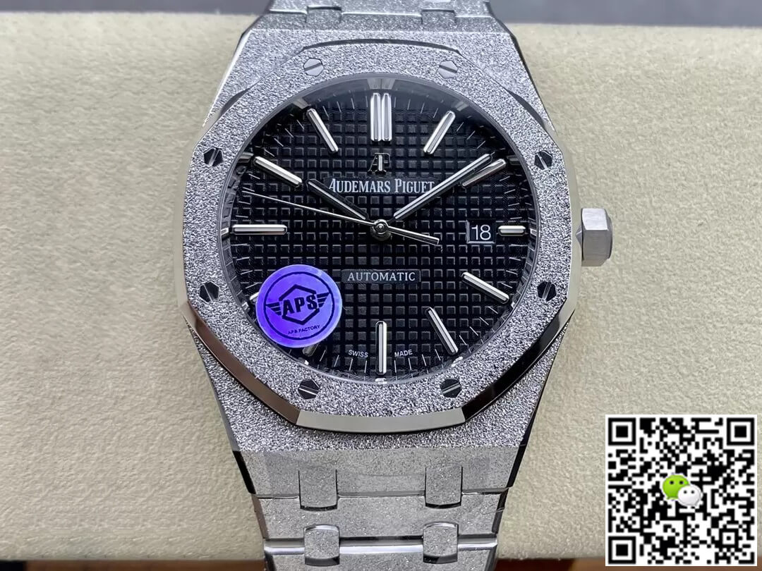 Best Replica Replica Audemars Piguet Royal Oak 15410 1:1 Best Edition APS Factory Black Dial - Colareps