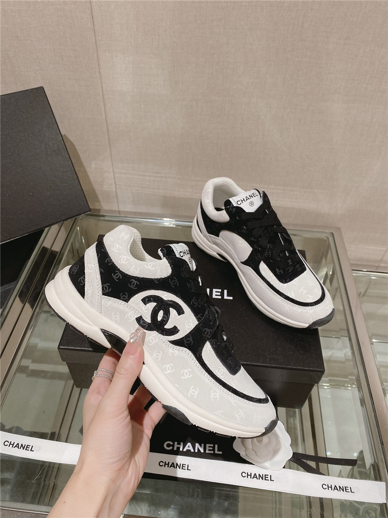 Best Replica chanel logo sneakers womens - Colareps