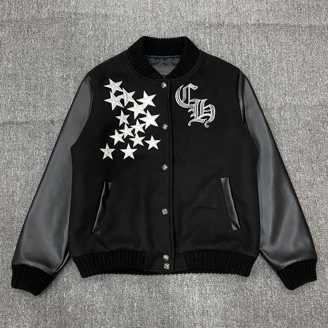 Best Replica Chrome Hearts Varsity Jacket - Colareps