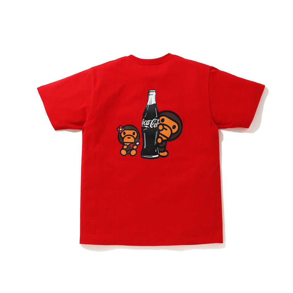 Best Replica Bape x Coca T Shirt Milo Cotton Tee 785 - Colareps