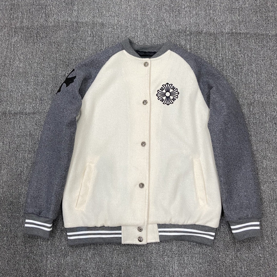 Best Replica Chrome Hearts Varsity Jacket - Colareps